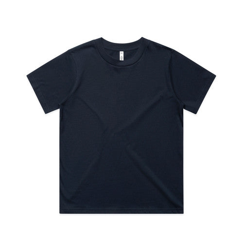 Women’s Classic Minus Tee: black short-sleeve cotton crew neck
