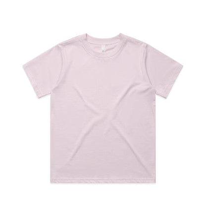 Lavender Women’s Classic Minus Tee with short sleeves and ribbed cuffs
