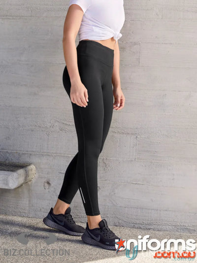 Black athletic Flex Leggings from Biz Collection Women’s L514LL leggings for women