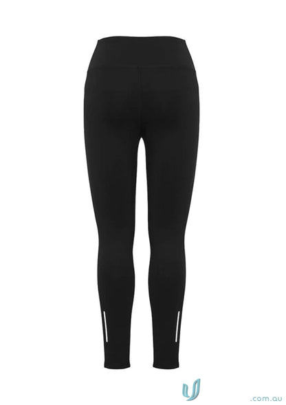 Black athletic flex leggings from BIZ Collection Women’s L514LL leggings for active wear