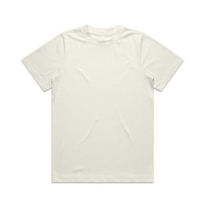 Planett women’s heavyweight relaxed cream t-shirt