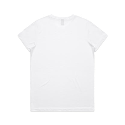 White short-sleeve crew neck Maple Active Tee for women