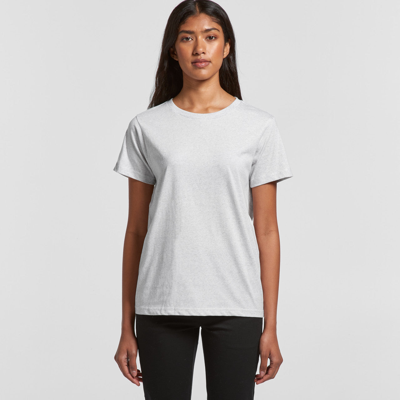 Women’s Maple Marle Tee in combed cotton with short sleeves