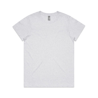 Women’s Maple Marle Tee: relaxed fit v-neck marle tee in combed cotton