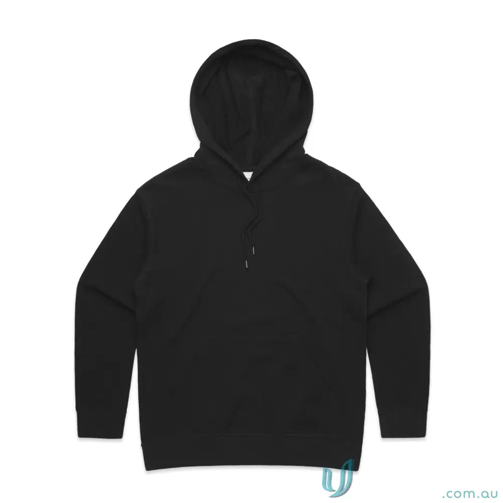 Womens heavy hoodie with black hooded sweatshirt, oversized heavy weight style perfect for chilly days