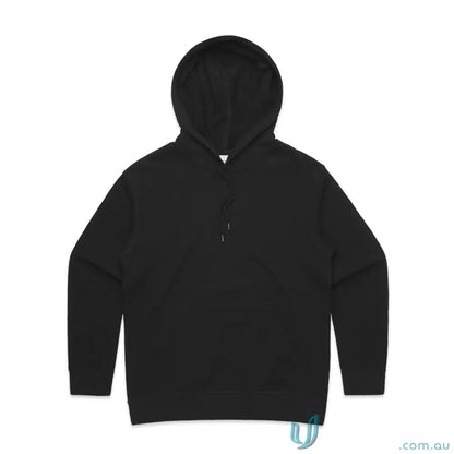 Womens heavy hoodie with black hooded sweatshirt, oversized heavy weight style perfect for chilly days