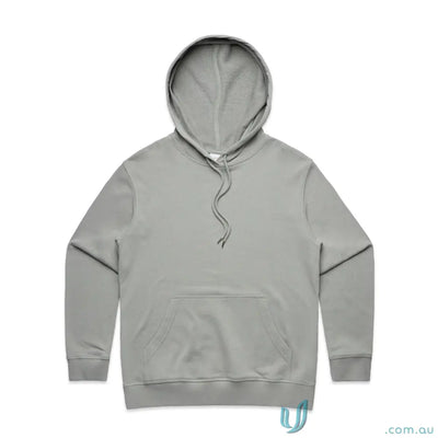 Gray women’s heavy hoodie with oversized heavy weight design for comfy style