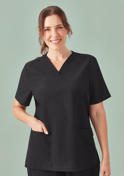 Womens Pulse V-Neck Scrub Top - Healthcare