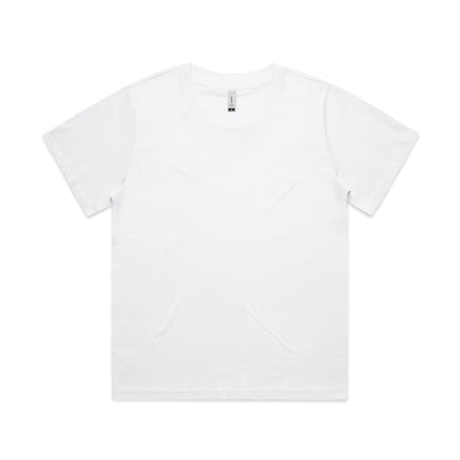 Women’s relaxed fit t-shirt with ribbed crew neck and combed cotton