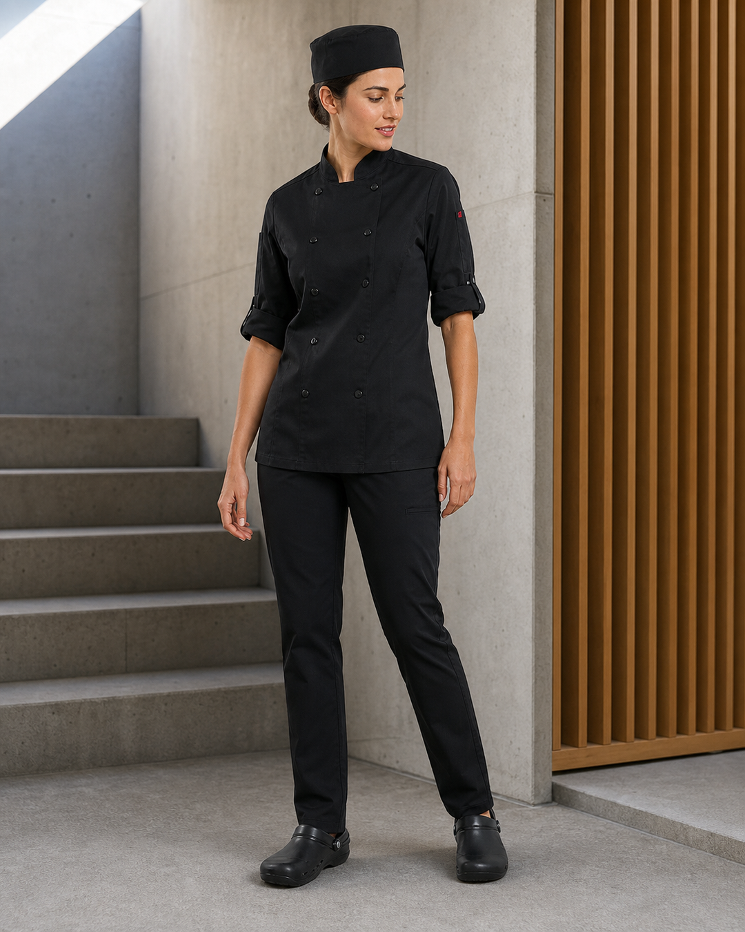 Yes Chef! Womens Saffron Chef Flex Pant