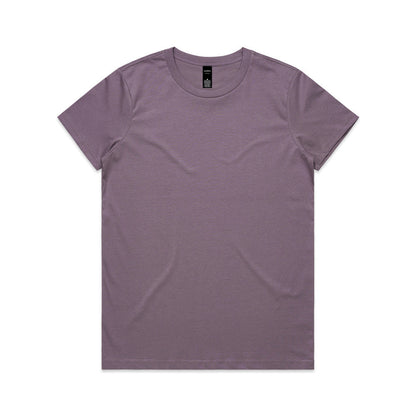Relaxed fit lavender versatile Maple Tee for women