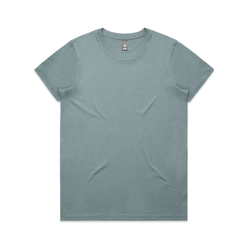 Sage green versatile Maple Tee crewneck t-shirt, short sleeves, relaxed fit