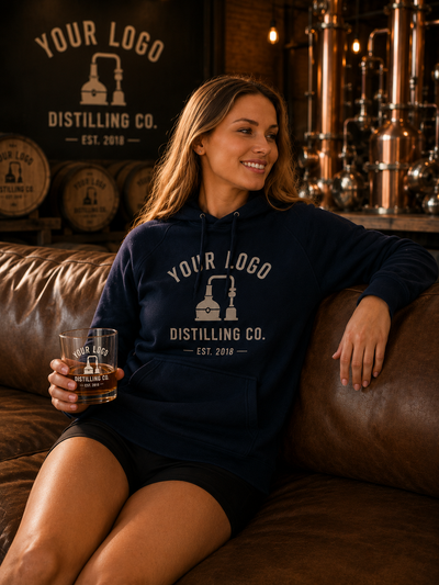 Distillery Womens Raglan Hoodie