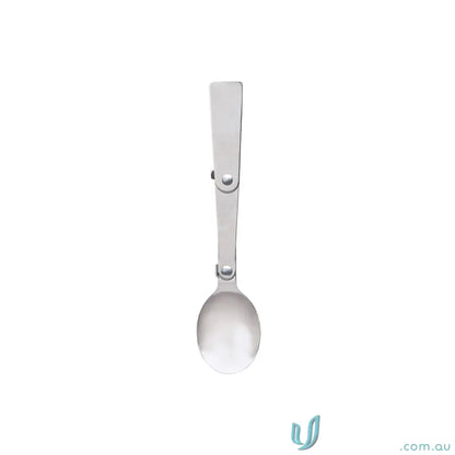 Matt black 750ml insulated food jar with foldable metal camping spoon