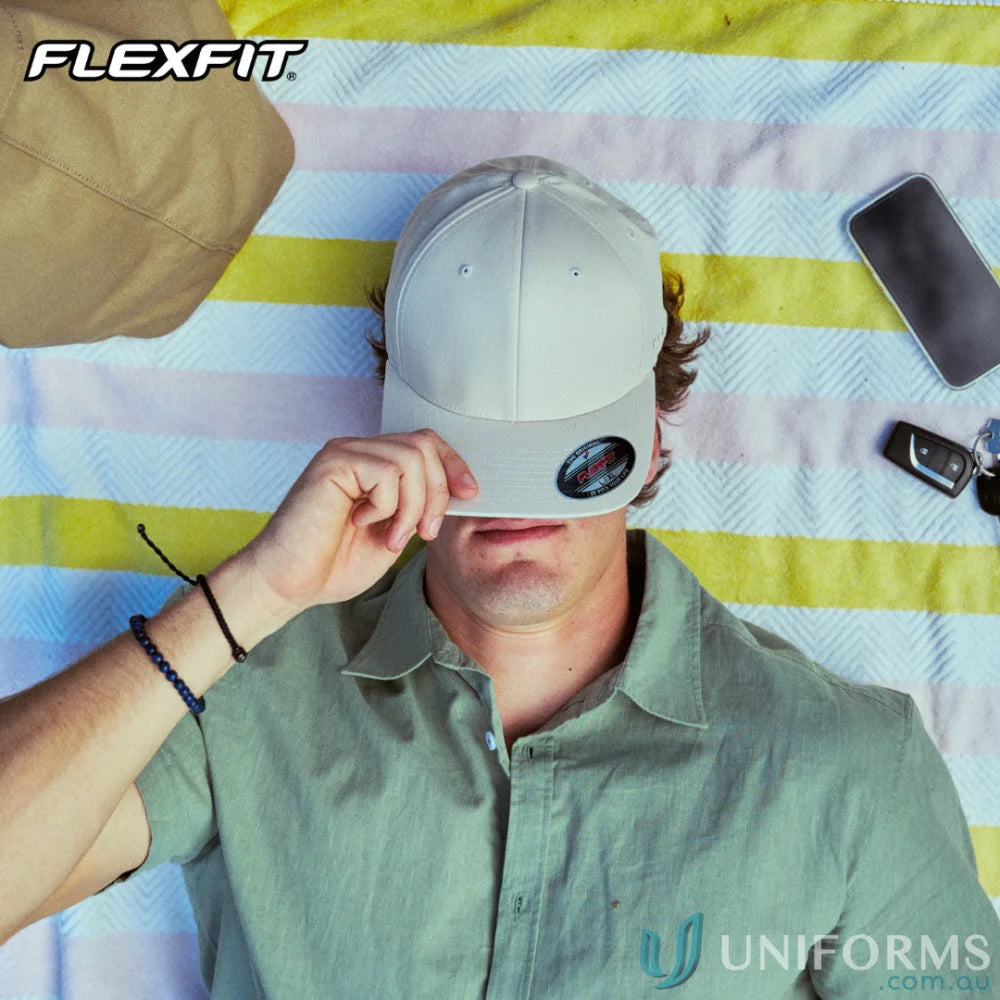 Worn By The World Flexfit Cap - Bone / Youth - Headwear