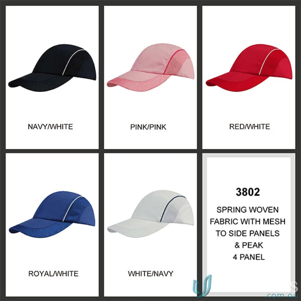 Assorted color baseball caps perfect for uniforms or workwear, check our faq link