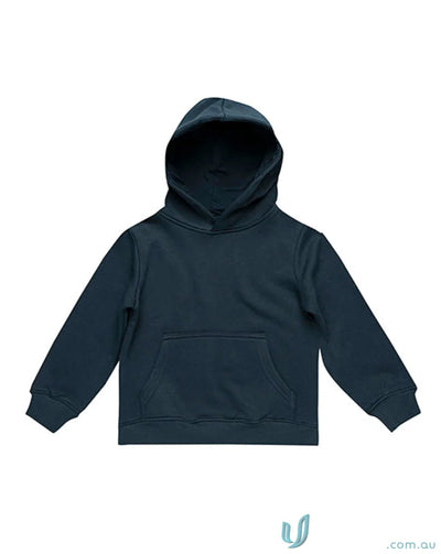 Youth Hoodie in dark blue hooded sweatshirt perfect for sports uniforms or casual workwear