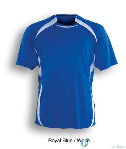 Youth Performance Soccer Jersey in royal blue and white, perfect sports jersey for uniforms