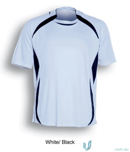 Youth Performance Soccer Jersey with black side panels, perfect sports jersey or workwear