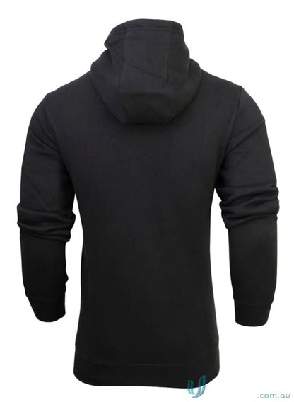 Youth Torquay Hoodie with black hooded sweatshirt, low-pill fabric and tie cord closure