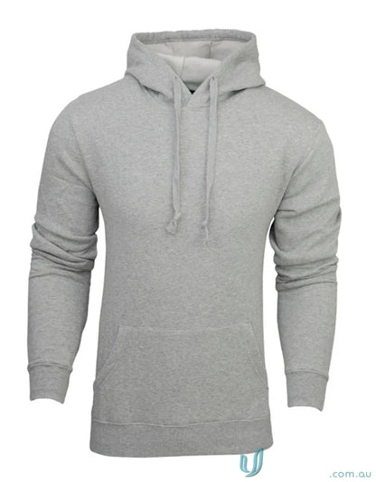 Gray hooded sweatshirt from Youth Torquay Hoodies with low-pill fabric and tie cord closure