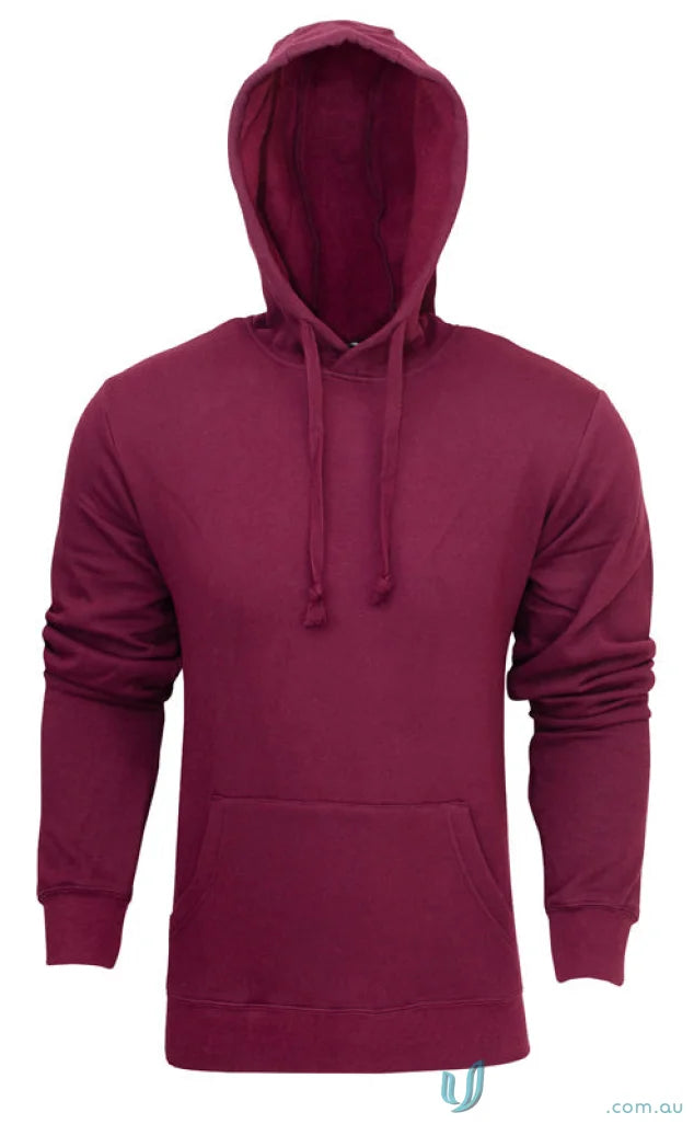 Maroon Youth Torquay Hoodie with tie cord closure and low-pill fabric for these torquay youth hoodies