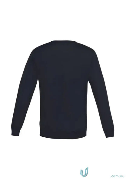 Navy blue Milan Knit Jumper from Biz Collection Milan with Merino Wool fabric