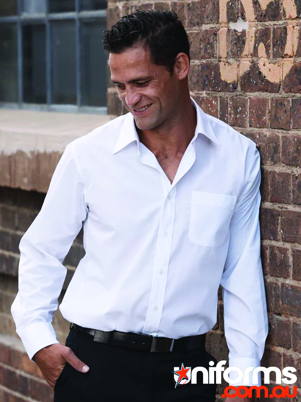 Kingswood LS Shirt (1910L) - A classic and versatile long sleeve shirt suitable for both work and casual settings.