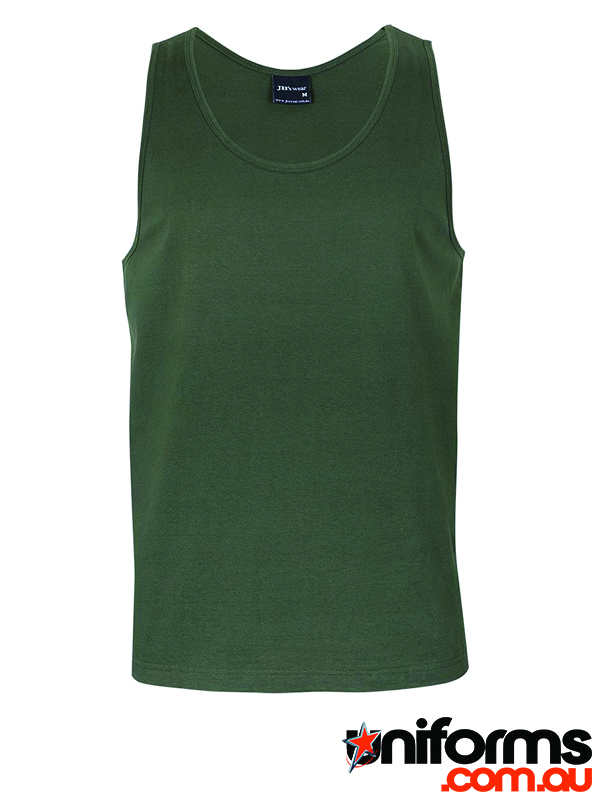 1S_ARMY1__1714610071_33.jpg JB's Adults Singlet Style 1S in Army colour.