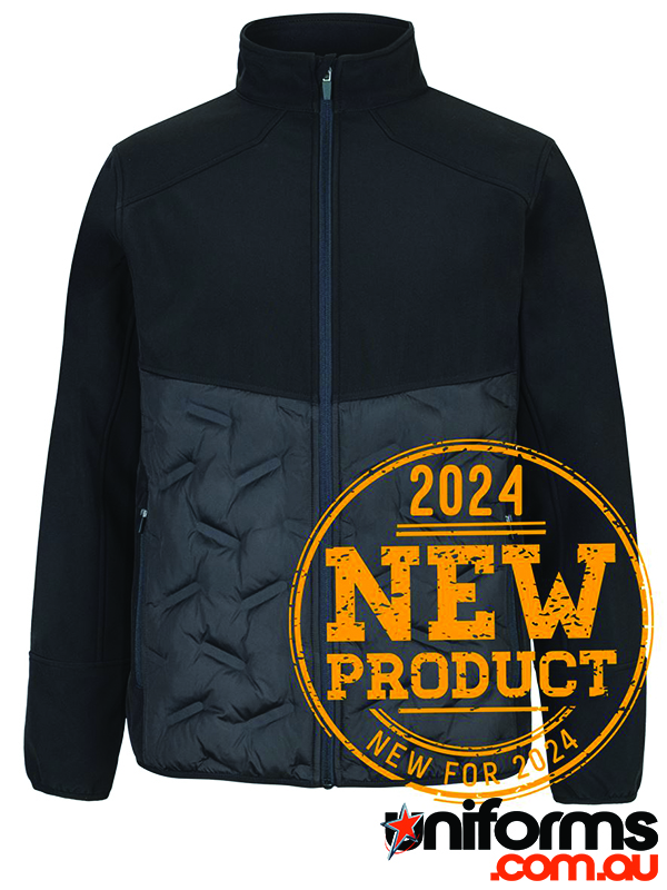 Showcasing the JB Podium Hybrid Jacket 3LHJ in Black.
