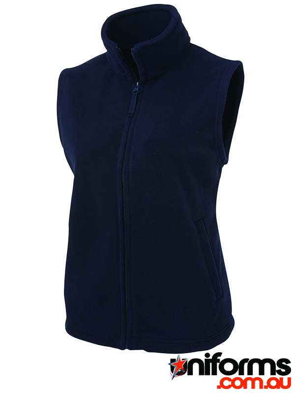 Showcasing the  JB's Ladies Polar Vest 3LV