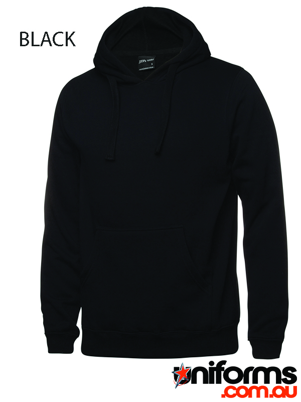 3POH_BLACK1__1715663234_180.jpg Displaying the JB's Adults Pop Over Hoodie 3POH in Black.