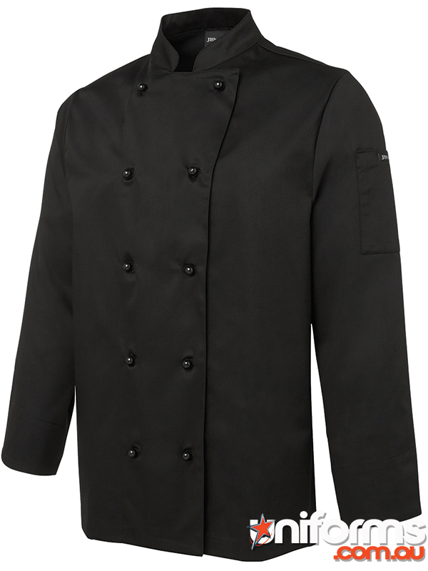 JB’s Chef Long Sleeve Jacket 5CJ  in Black