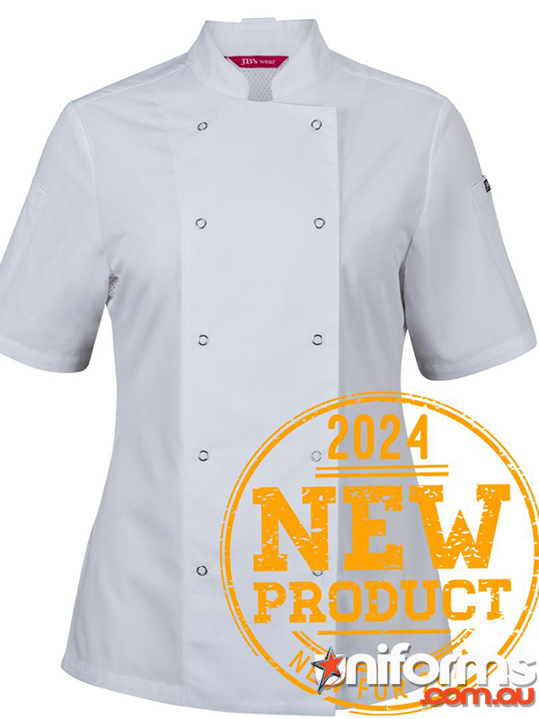5CJS1_WHITE1__1716186878_960.jpg JB’s Ladies S/S Snap Button Chef Jacket 5CJS1 in White