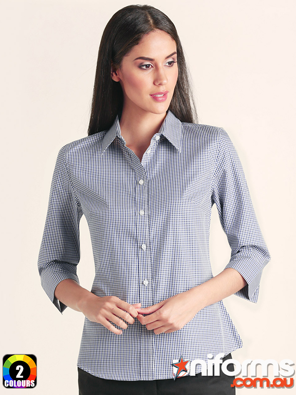 M8320Q_MAIN__1588564180_630.jpg M8320Q Black and White Check - Stylish Workwear Option