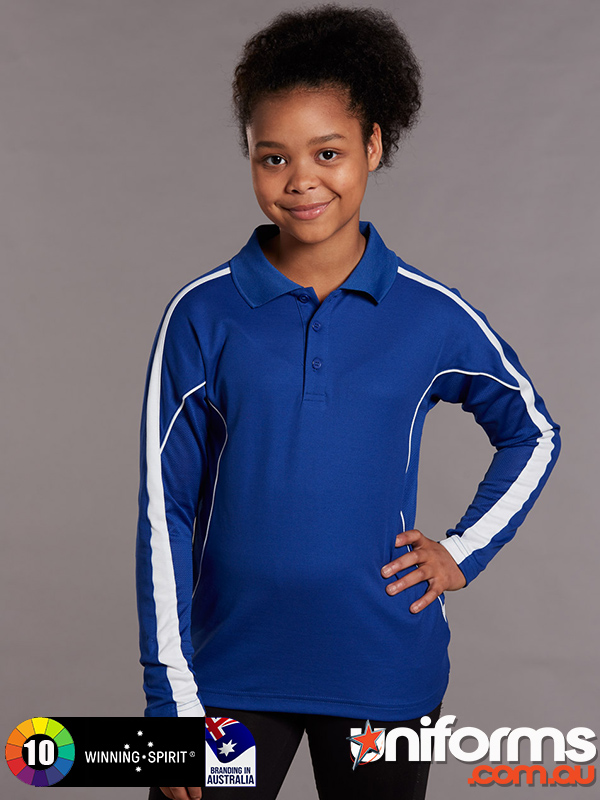 PS69K_LEGEND_PLUS_Kids__1589337995_444.jpg Kids TrueDry Legend L/S Polo - SKU: PS69K