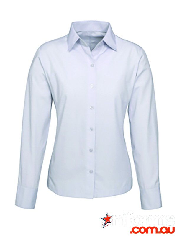 S29520_Silvergrey_jpg2__1709615846_528.jpg S29520 Ladies Ambassador L/S Shirt Uniform Workwear Uniforms