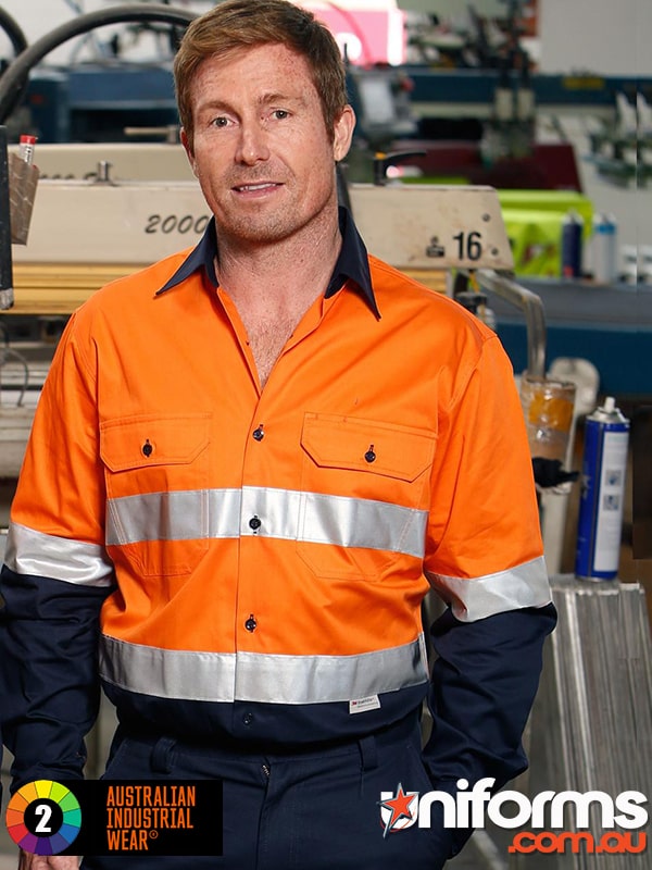 Winning Spirit AIW Reflective Safety L/S Shirt (SW68). A reliable choice for safety and comfort in various work conditions.