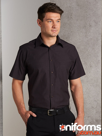 Winning Spirit NanoTech S/S Shirt - M7001 - Indigo Blue Color