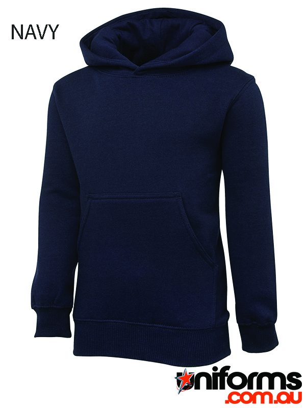 Showcasing the JBs Kids Fleecy Hoodie 3KFH in Navy.