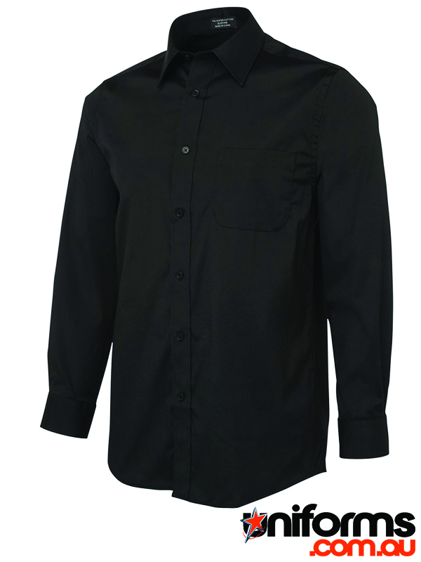 JB’s Adults Urban Long Sleeve Shirt in Black