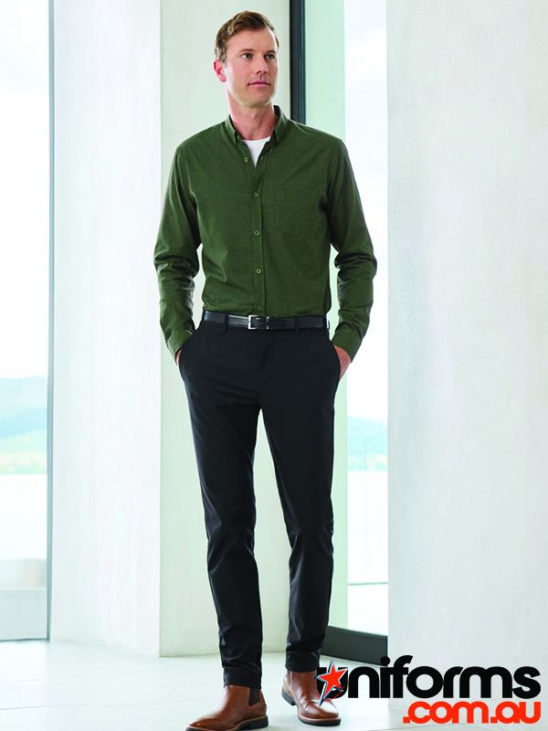 BS423M - Biz Collection Venture Pant: Versatile black pants that combine functionality and style for any workplace.
