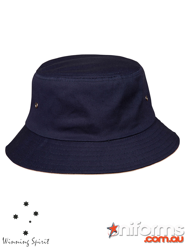 Winning Spirit Heavy Brushed Cotton Bucket Hat - SKU: CH32A