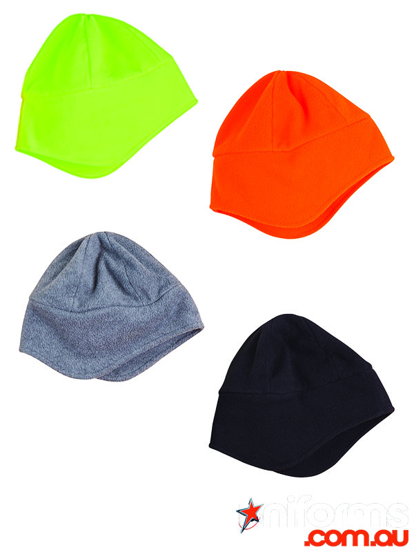 Winning Spirit Ear Cover Polar Beanie - Back View (SKU: CH44)