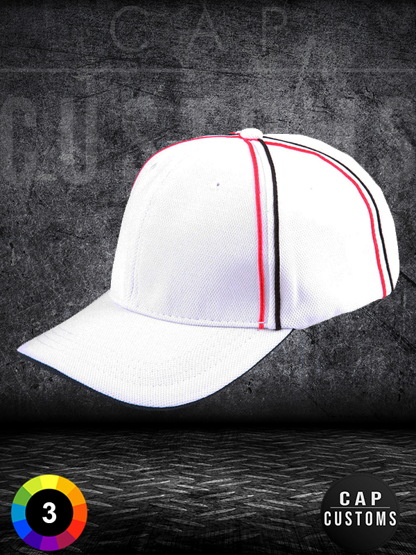 CH76 Tri Colour Pique Mesh Cap  1587455007 763