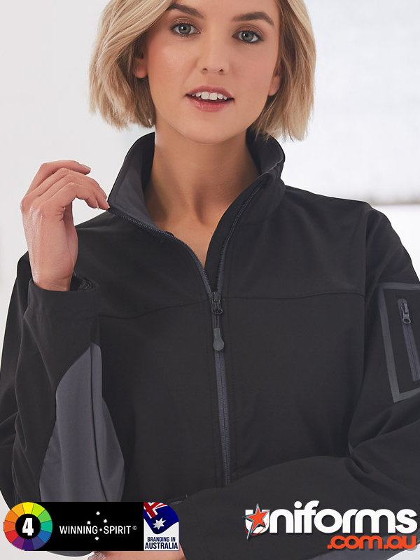 Winning Spirit Ladies Whistler Softshell Jacket - Lifestyle Image - SKU JK32