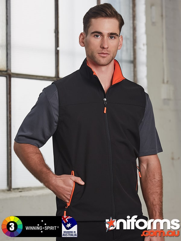 JK45 Rosewall SoftShell Vest Size Chart - SKU JK45