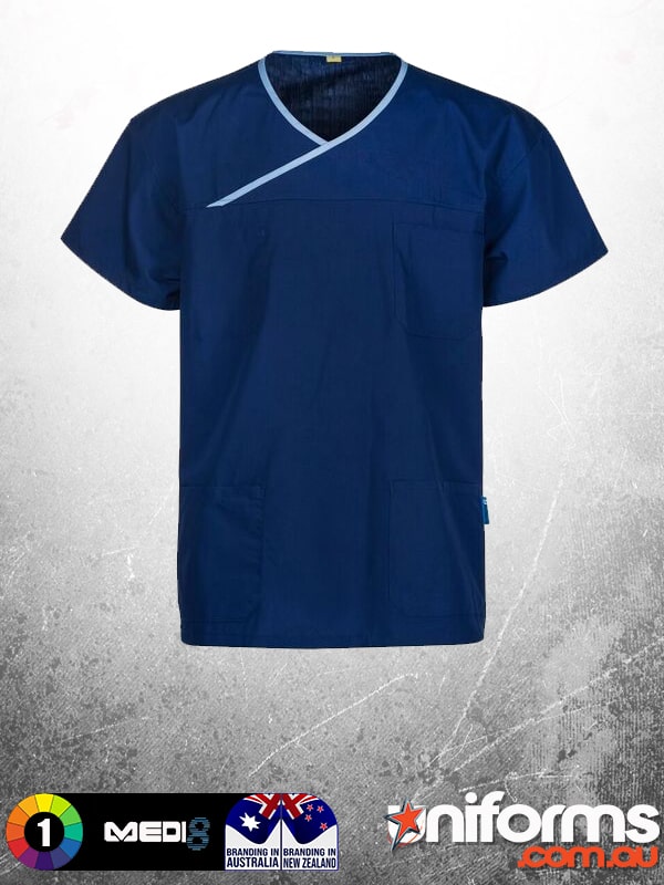 M88010_REVERSIBLE_UNISEX_SCRUB_TOP_WITH_CONTRAST_TRIM_front__1603667368_45