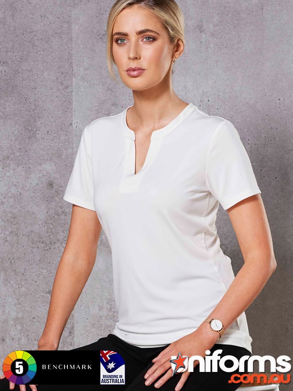 M8840 LADIES SHORT SLEEVE KNIT TOP Sofia  1589771092 703