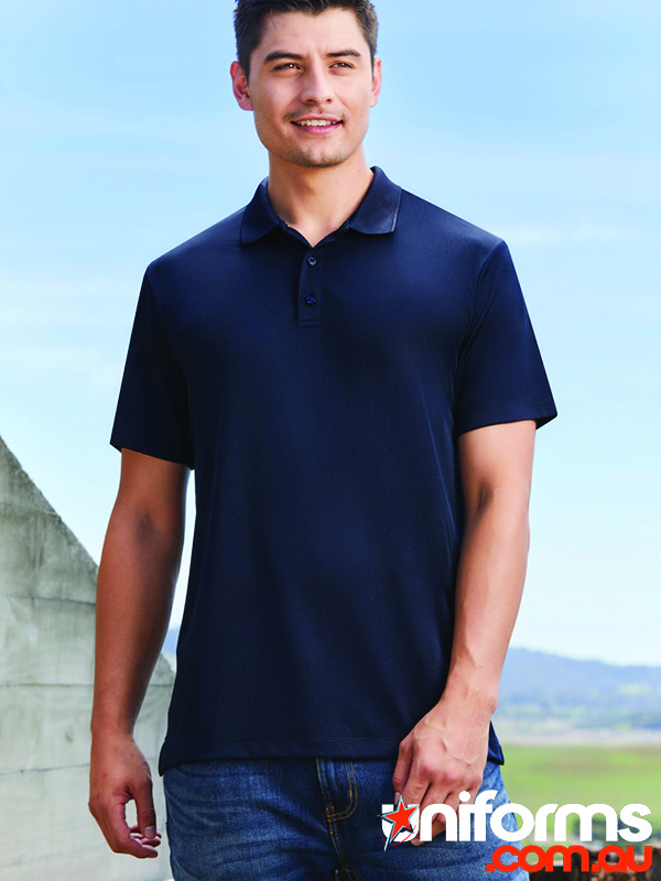 Biz Collection Action Polo in Grey - P206MS, modern and stylish for everyday wear